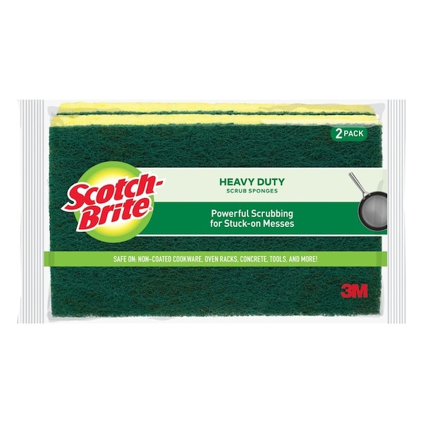 Scotch-Brite Sponge Scrb Hvyd 0.6X6.1X3.5In 455-2-6